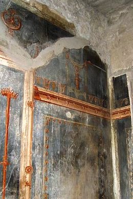 House of the Black Hall Herculaneum
