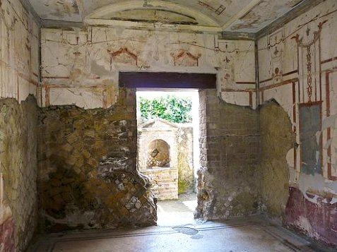 House of the Black Hall Herculaneum