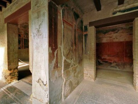 House of the Black Hall Herculaneum