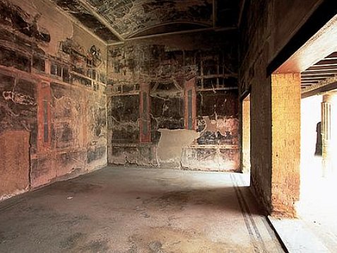 House of the Black Hall Herculaneum