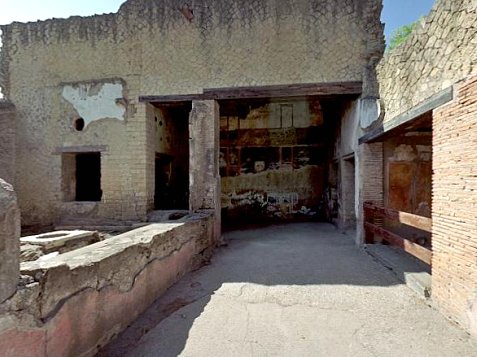 House of the Great Portal (Casa del Gran Portale) (Herculaneum)