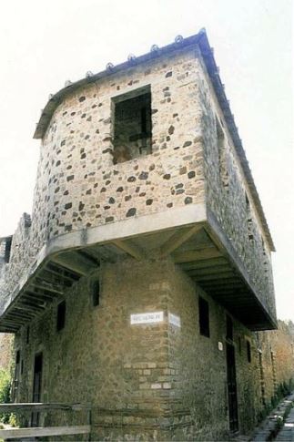 Lupanare or Brothel in Pompeii